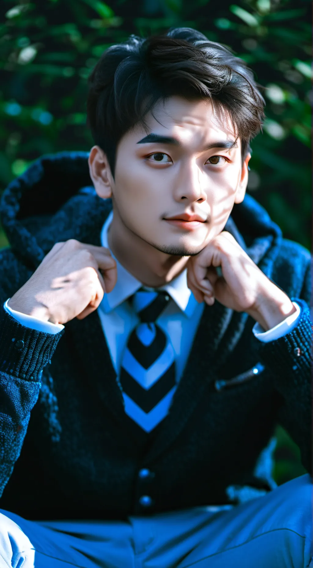 ai character: asher background
