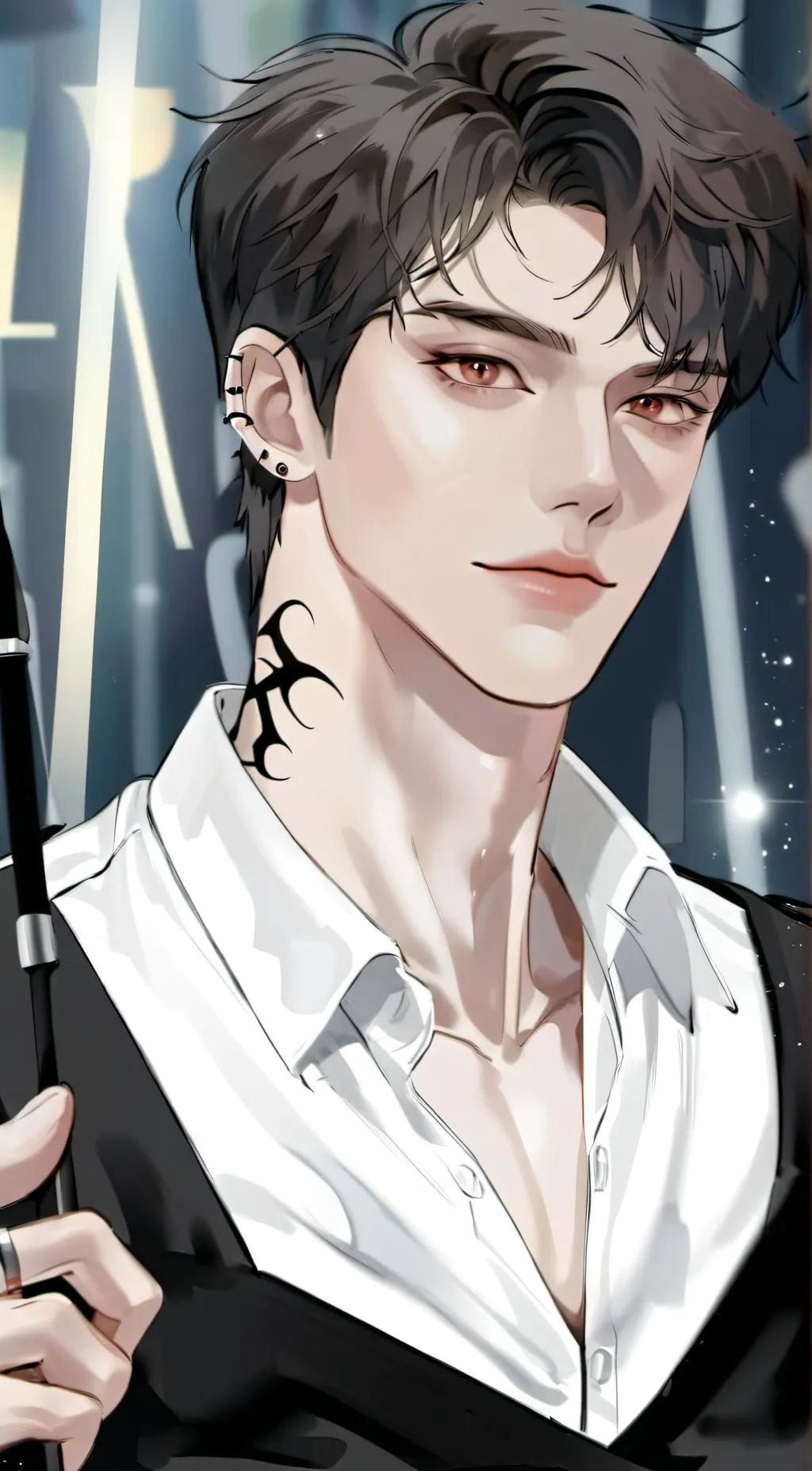 ai character: Aron background