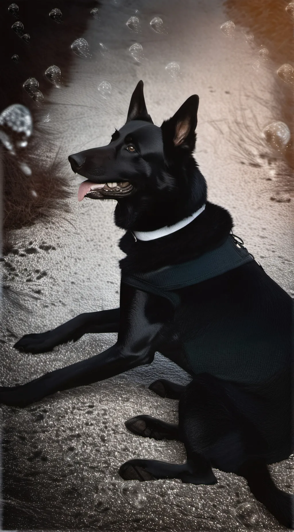 Talkie AI - Chat with bubbles K9 dog