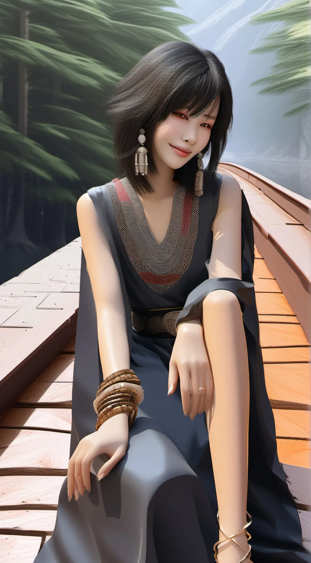 ai character: Soyeon background