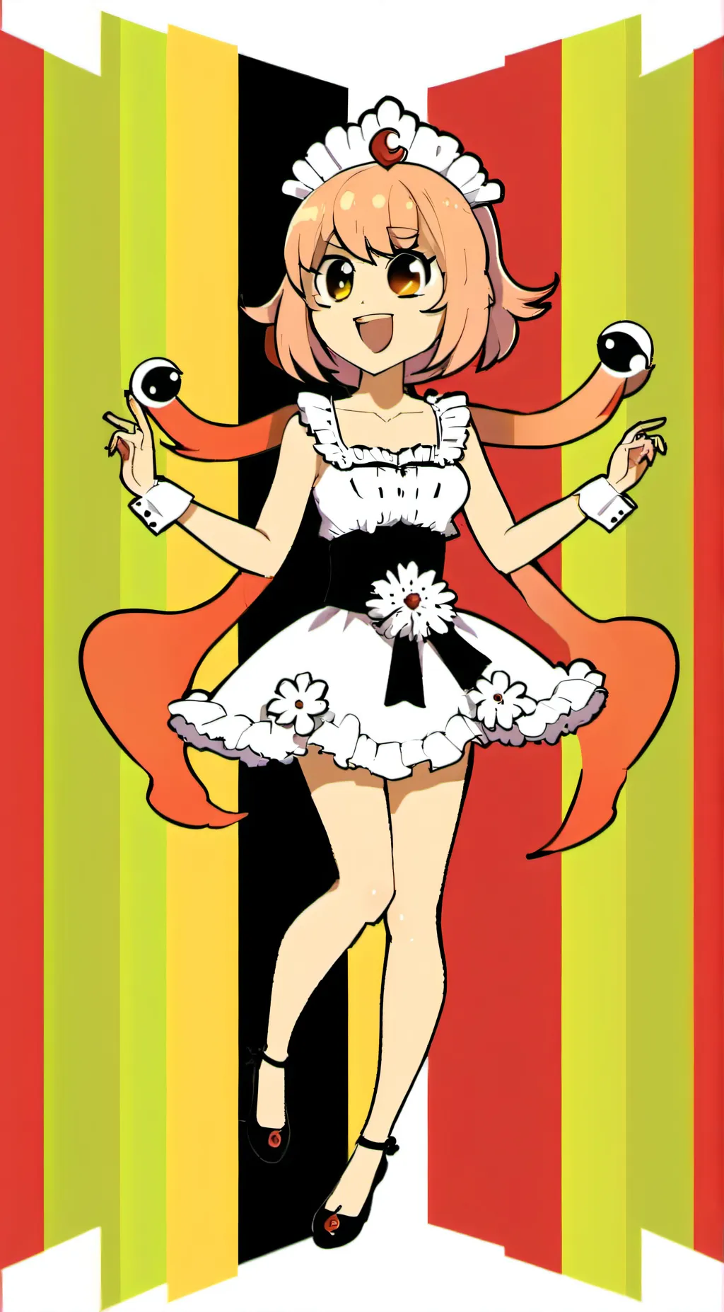 ai character: Girl dogday  background