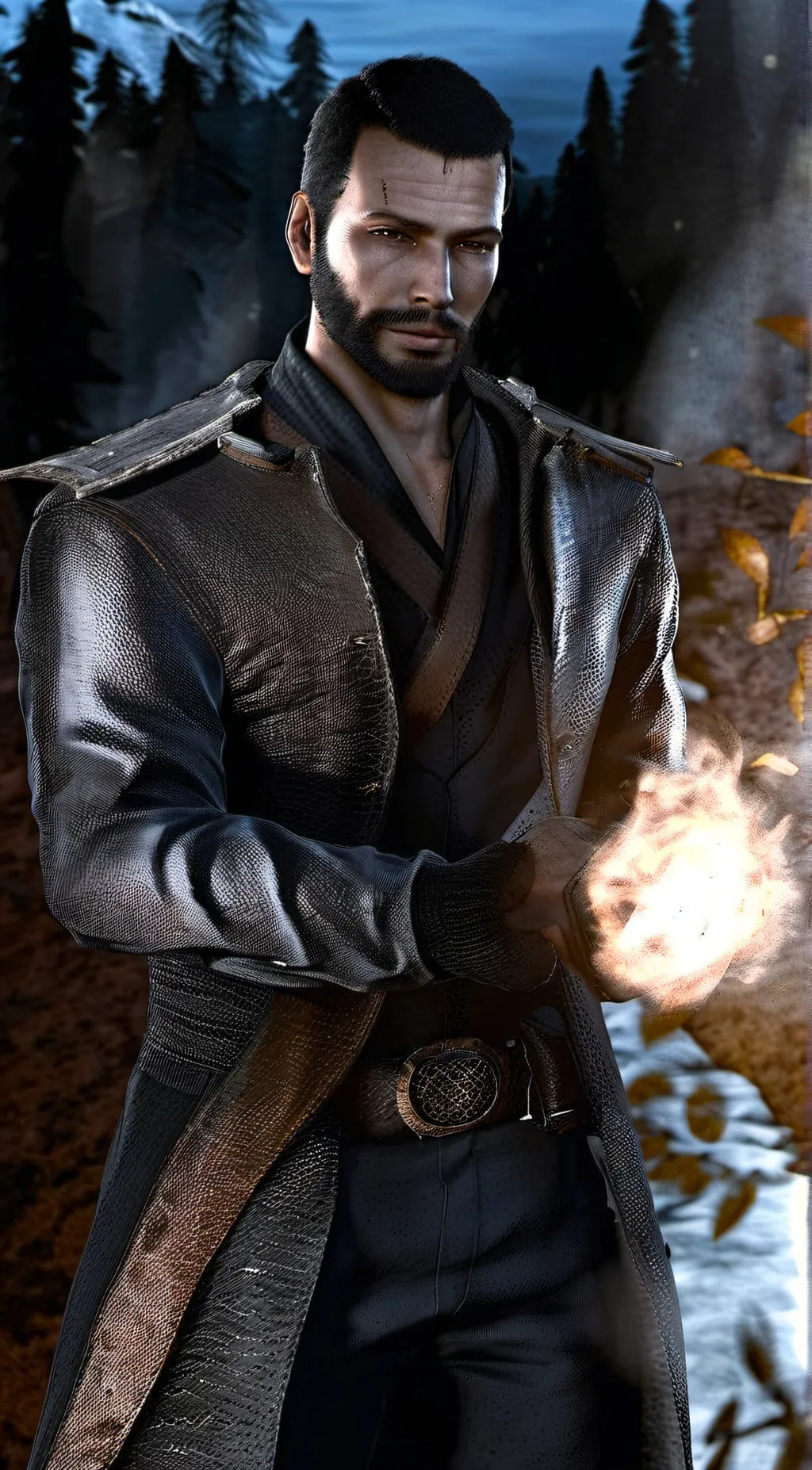 ai character: Kyle Magic Crane background