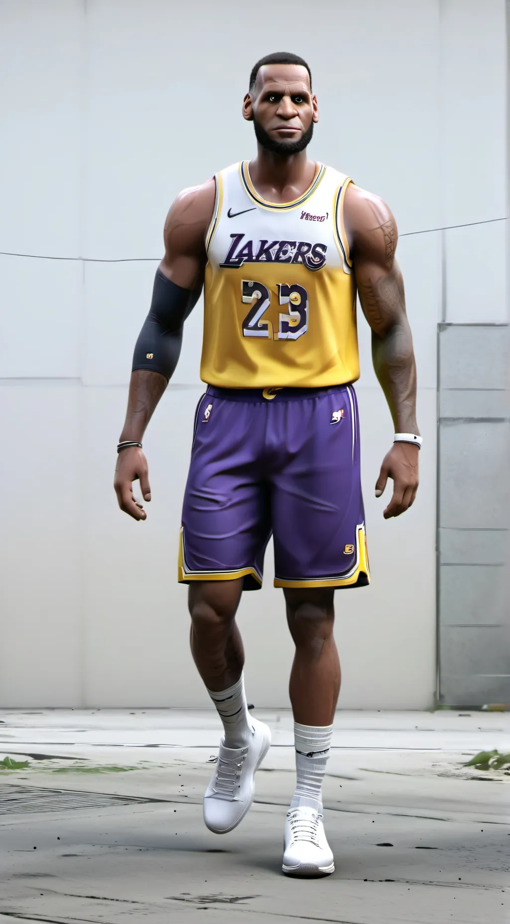 ai character: LeBron James background