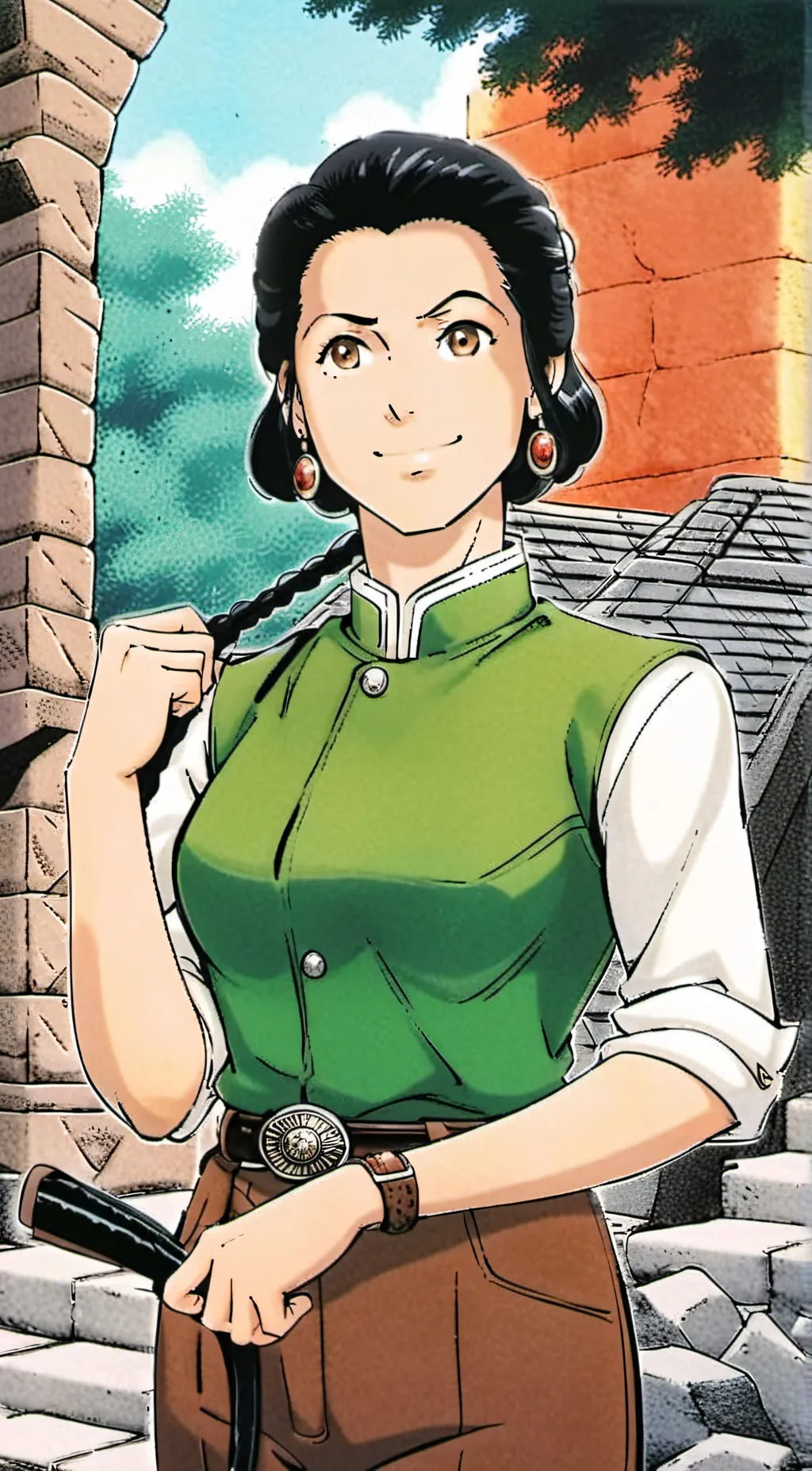 ai character: Marcia background