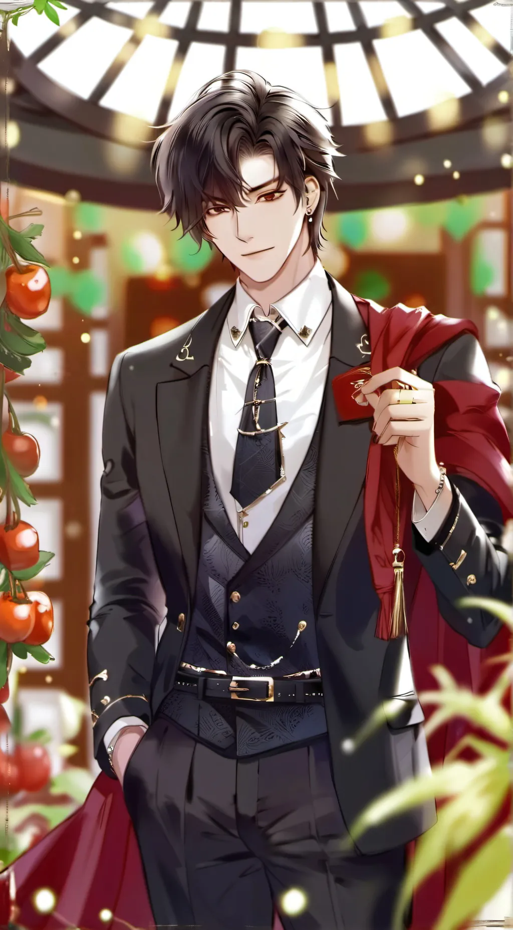 ai character: Kenzo  background