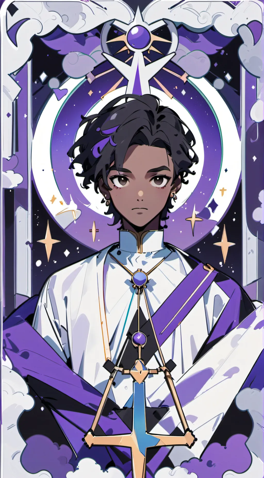 ai character: Christopher  background