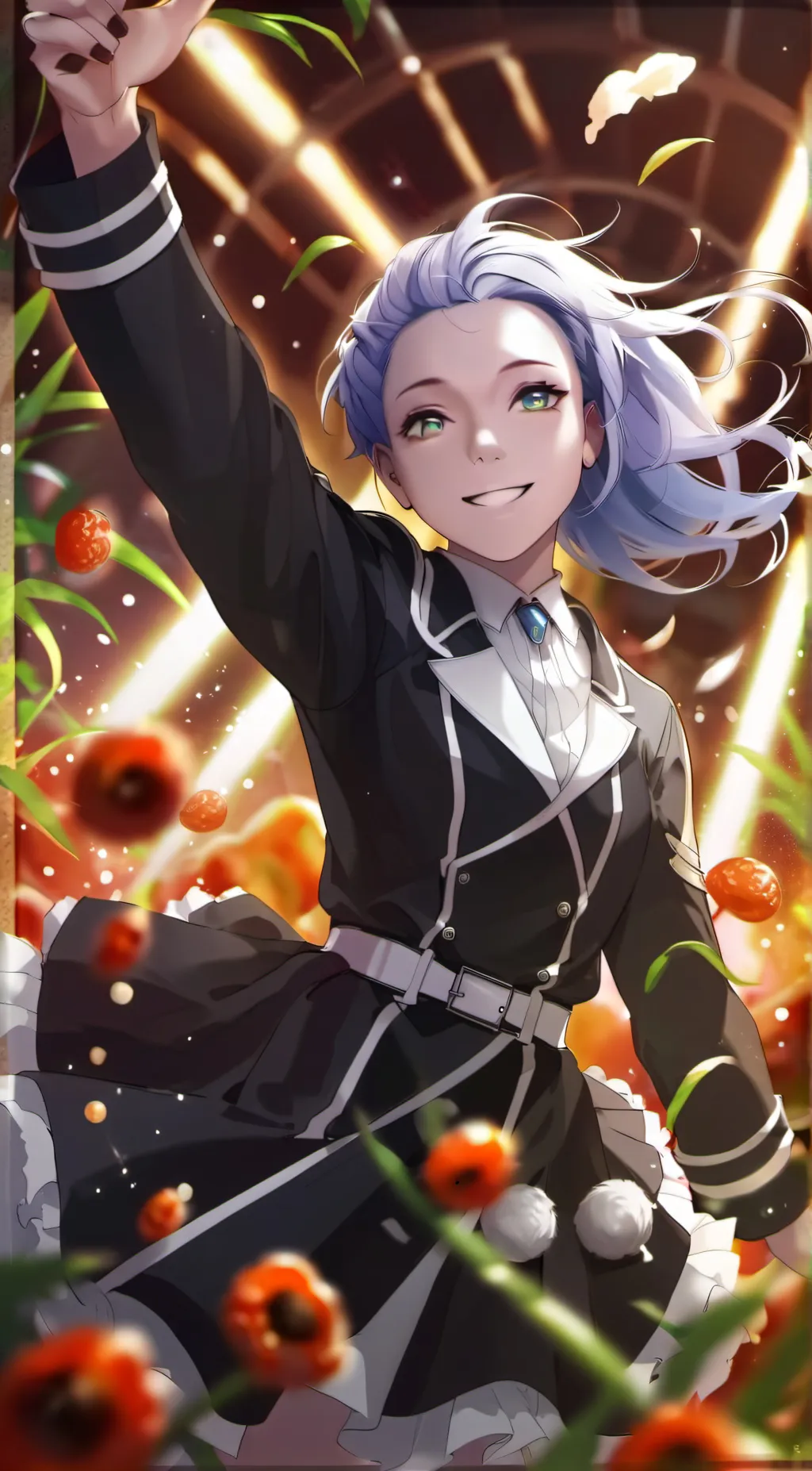 ai character: Christina  background