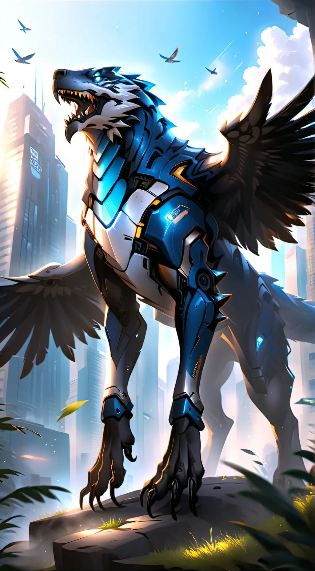 Talkie AI - Chat with blue
