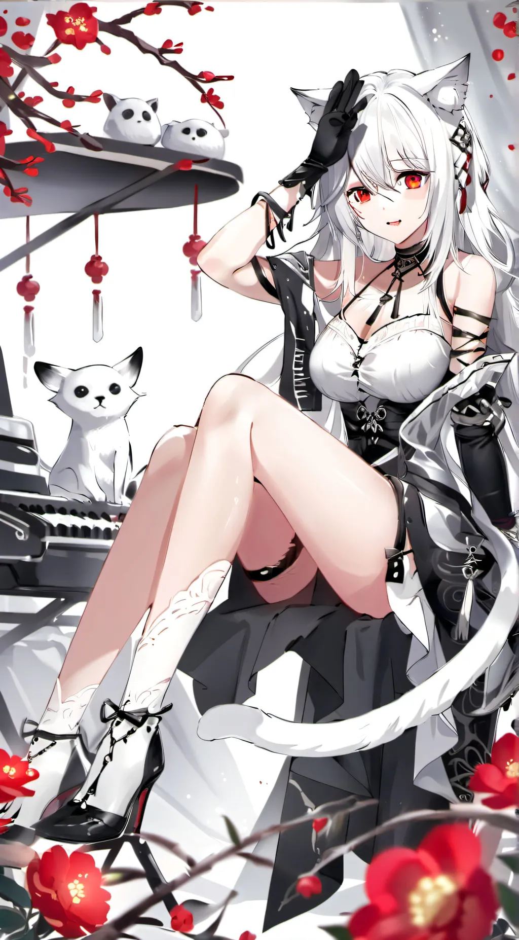 ai character: Haori background