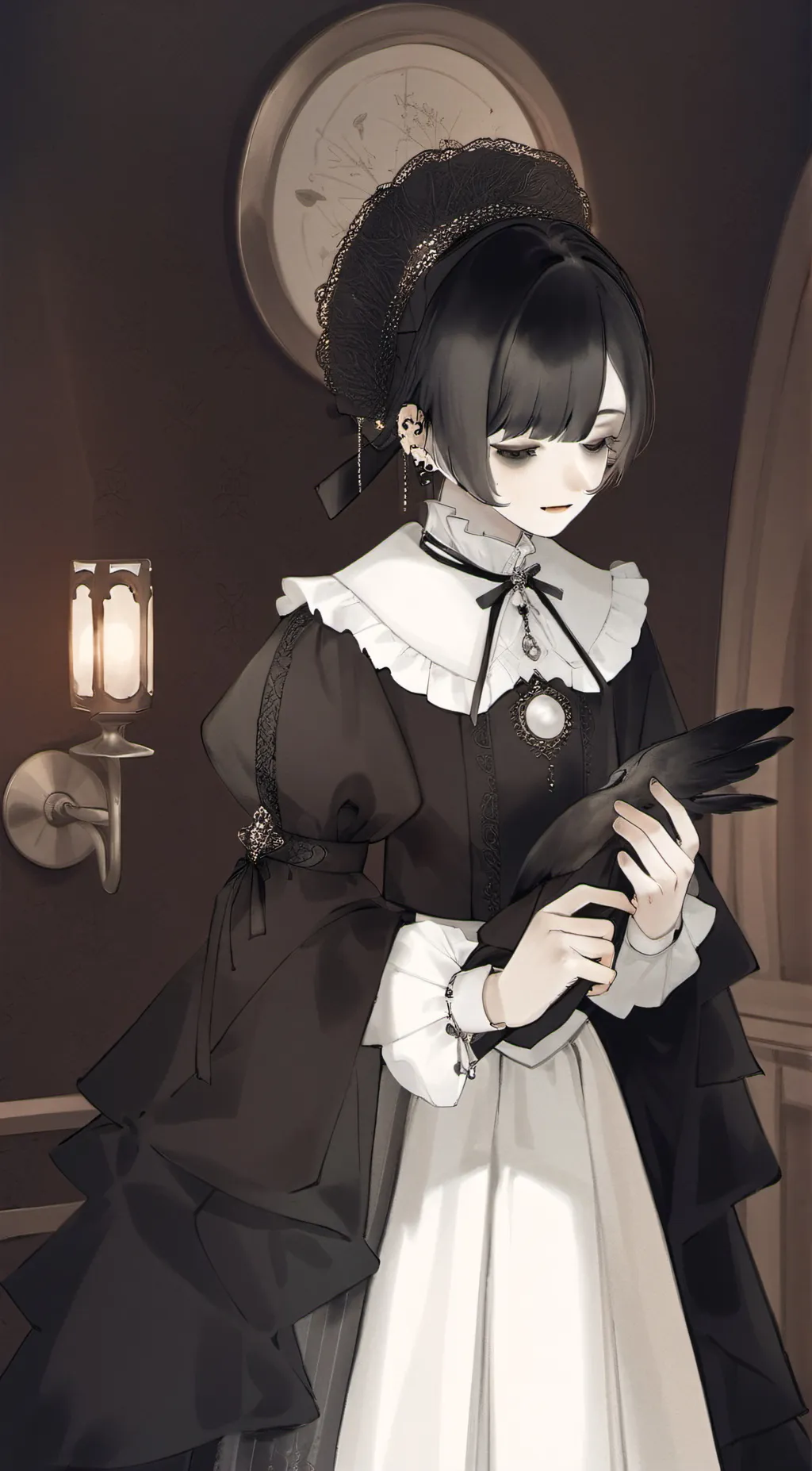 ai character: HAZIN HOTEL! background