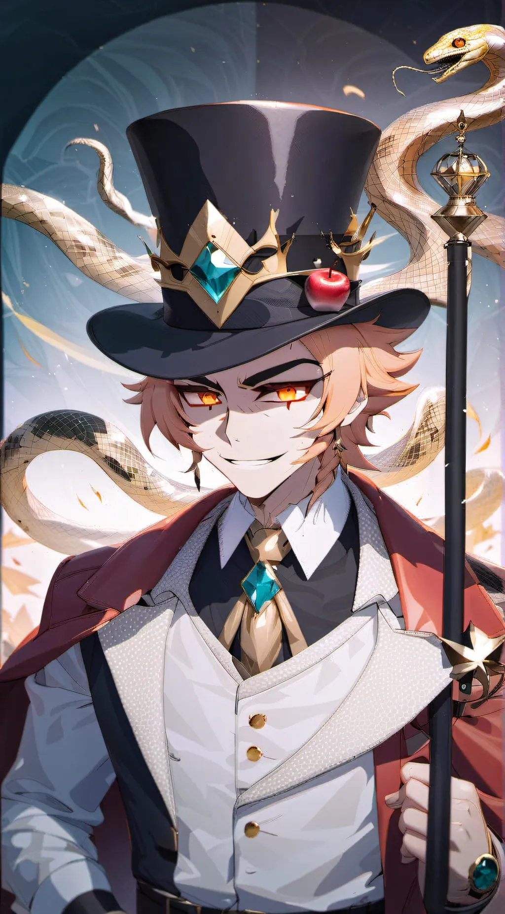 ai character: Lucifer background