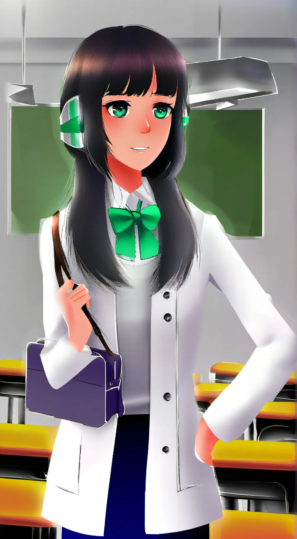 ai character: Izu background