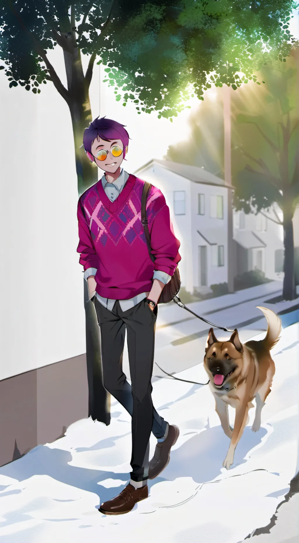 ai character: kinto pet background