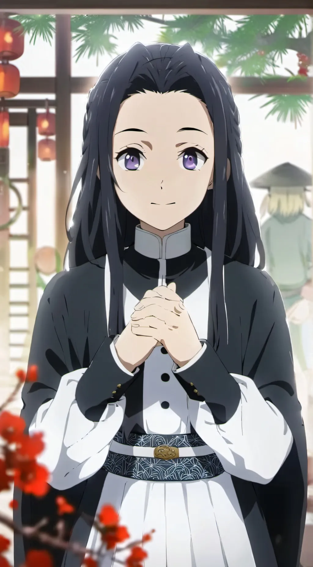 ai character: Shinobu Kocho(Kny) background