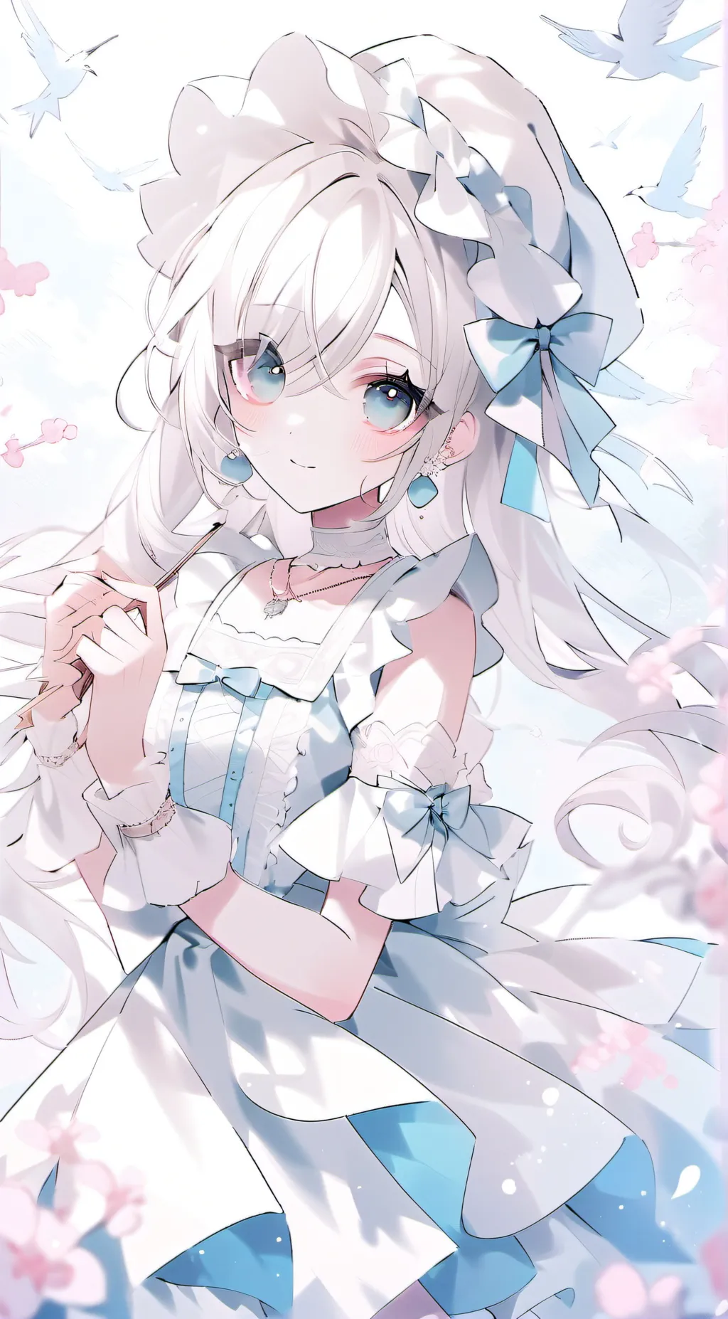 ai character: Elizabeth. background