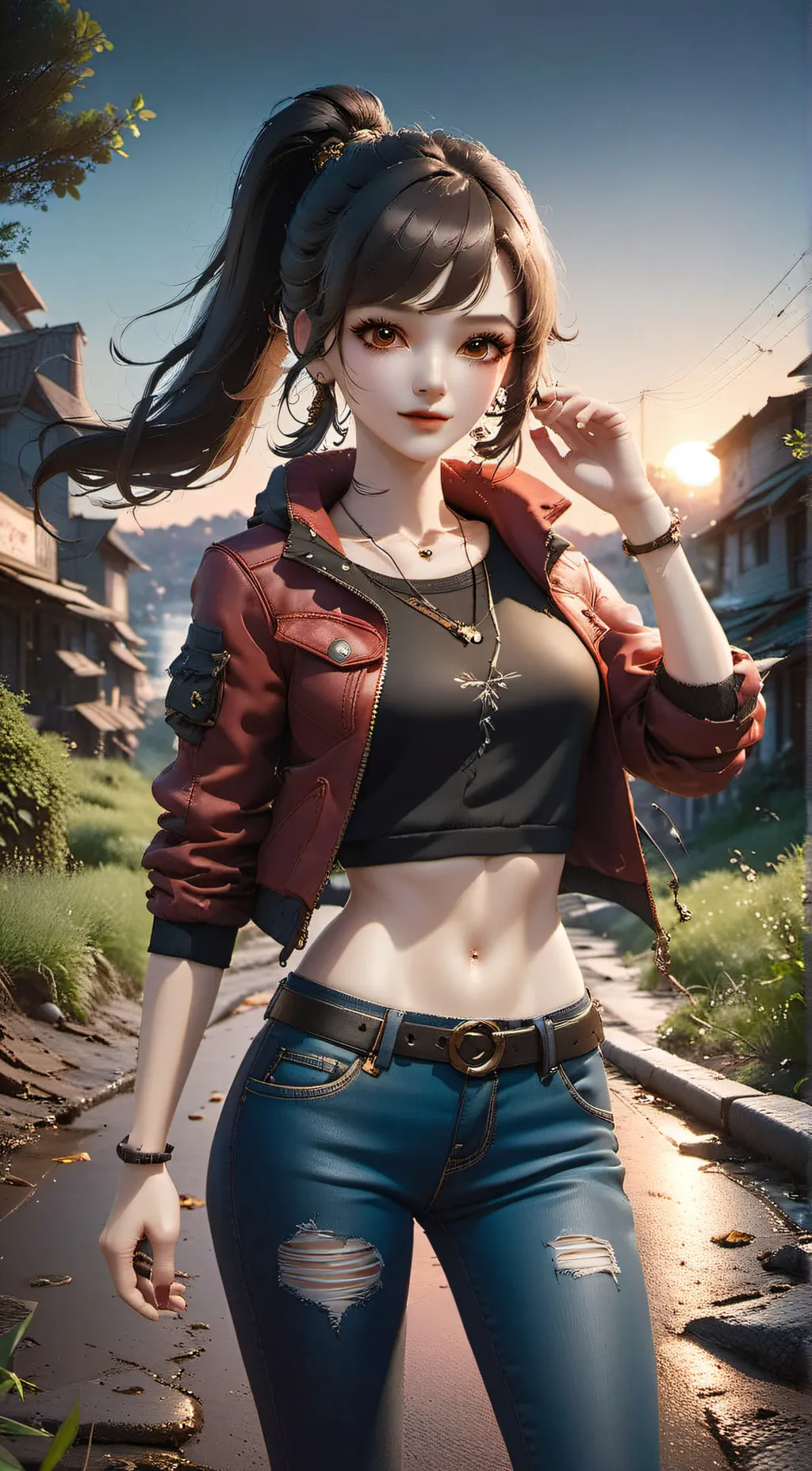 ai character: Crissy background