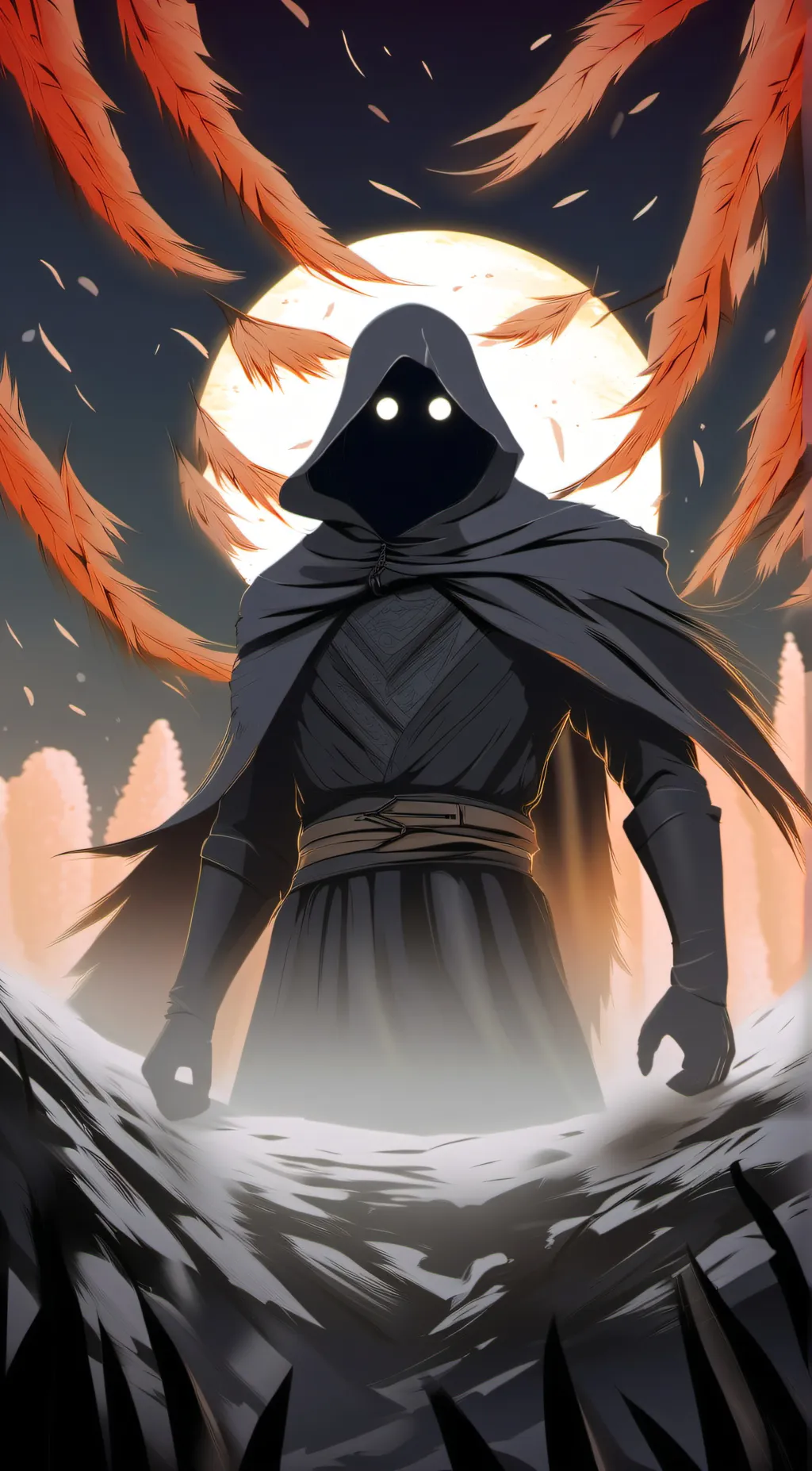 ai character: Angry Munci background