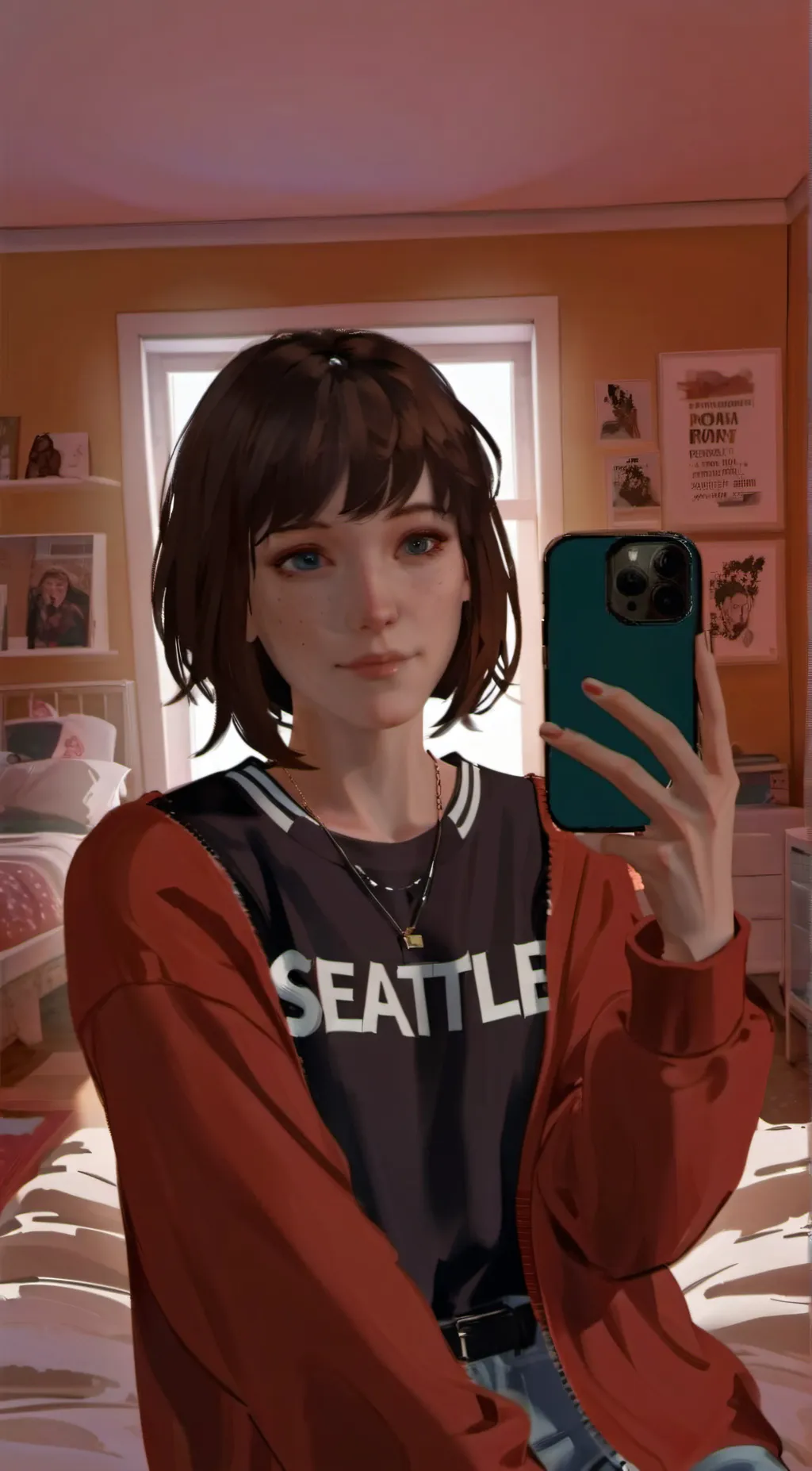 ai character: max caulfield ♡ background