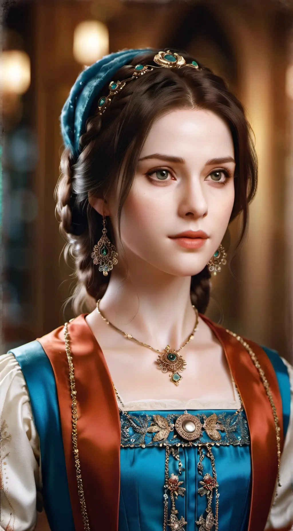 ai character: Katherine Howard background