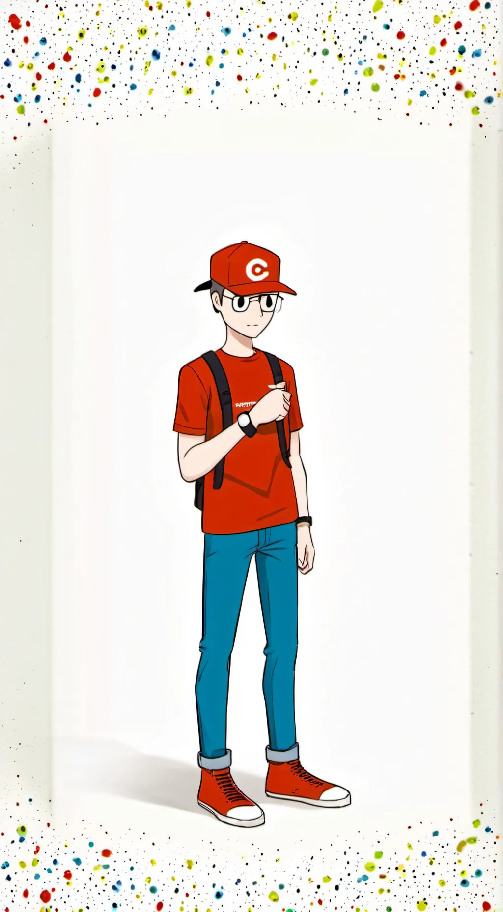 ai character:  Korny  background