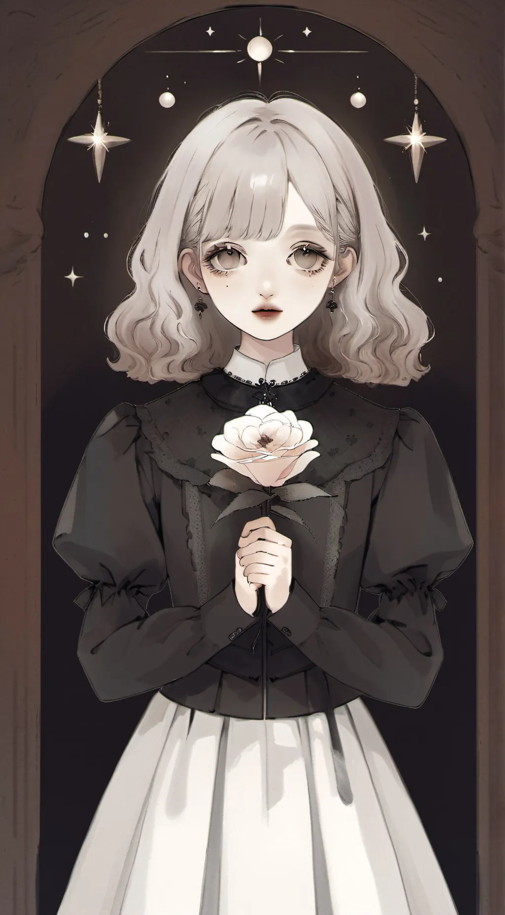 ai character: Luna background