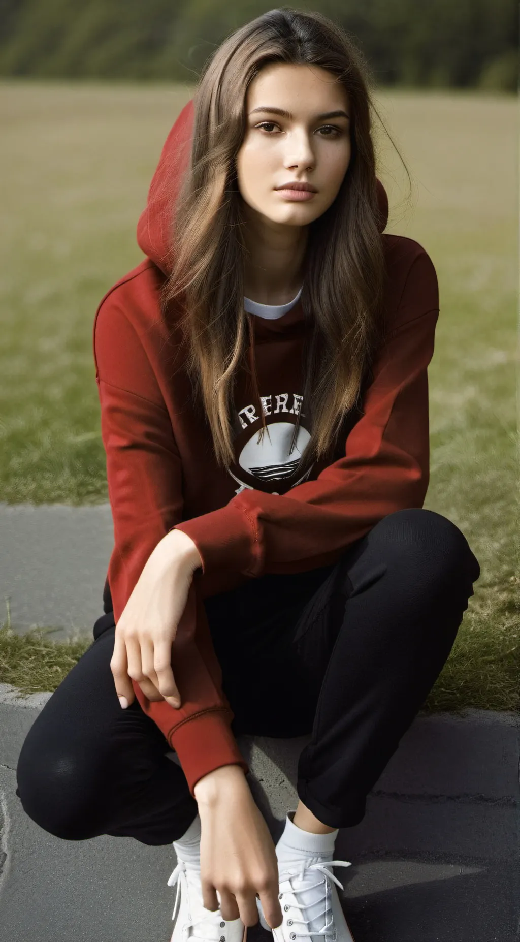 ai character: Riley  background