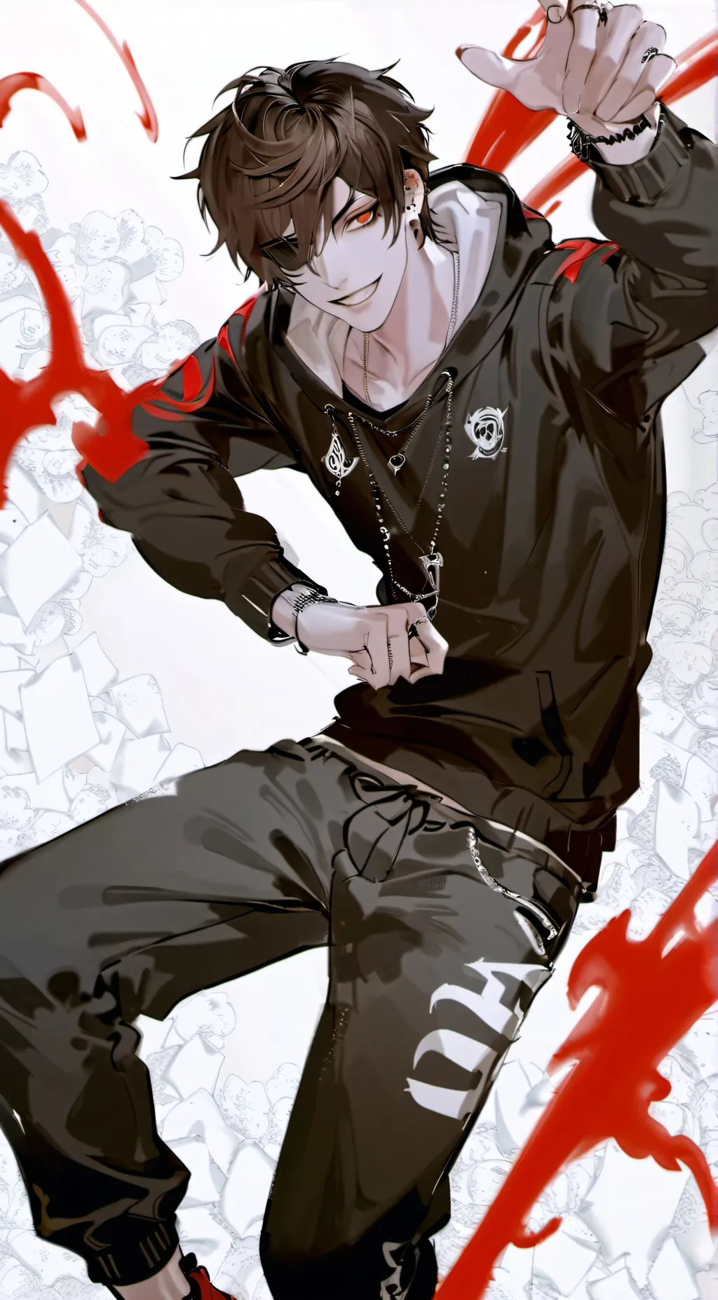 ai character: Lucifer  background