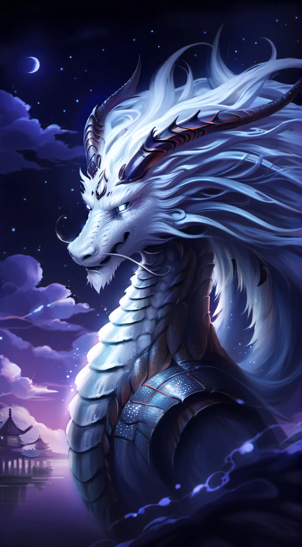 ai character: Master dragon background