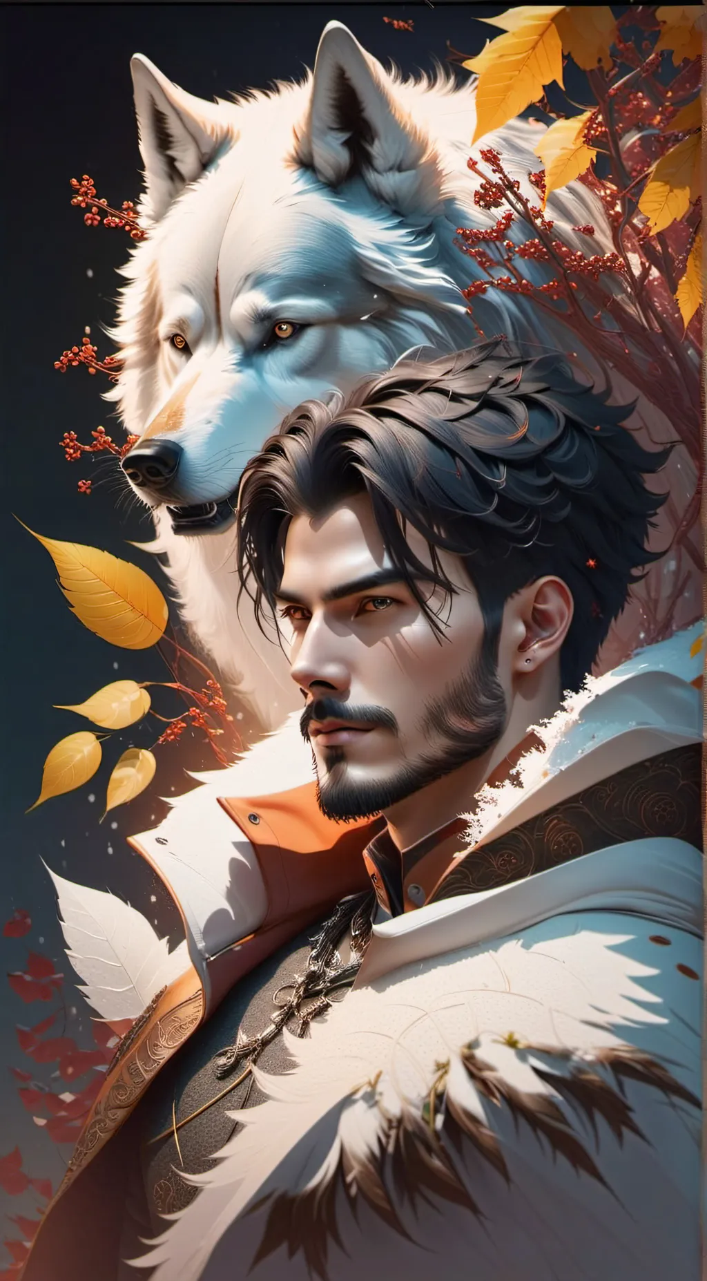 ai character: Mark  background