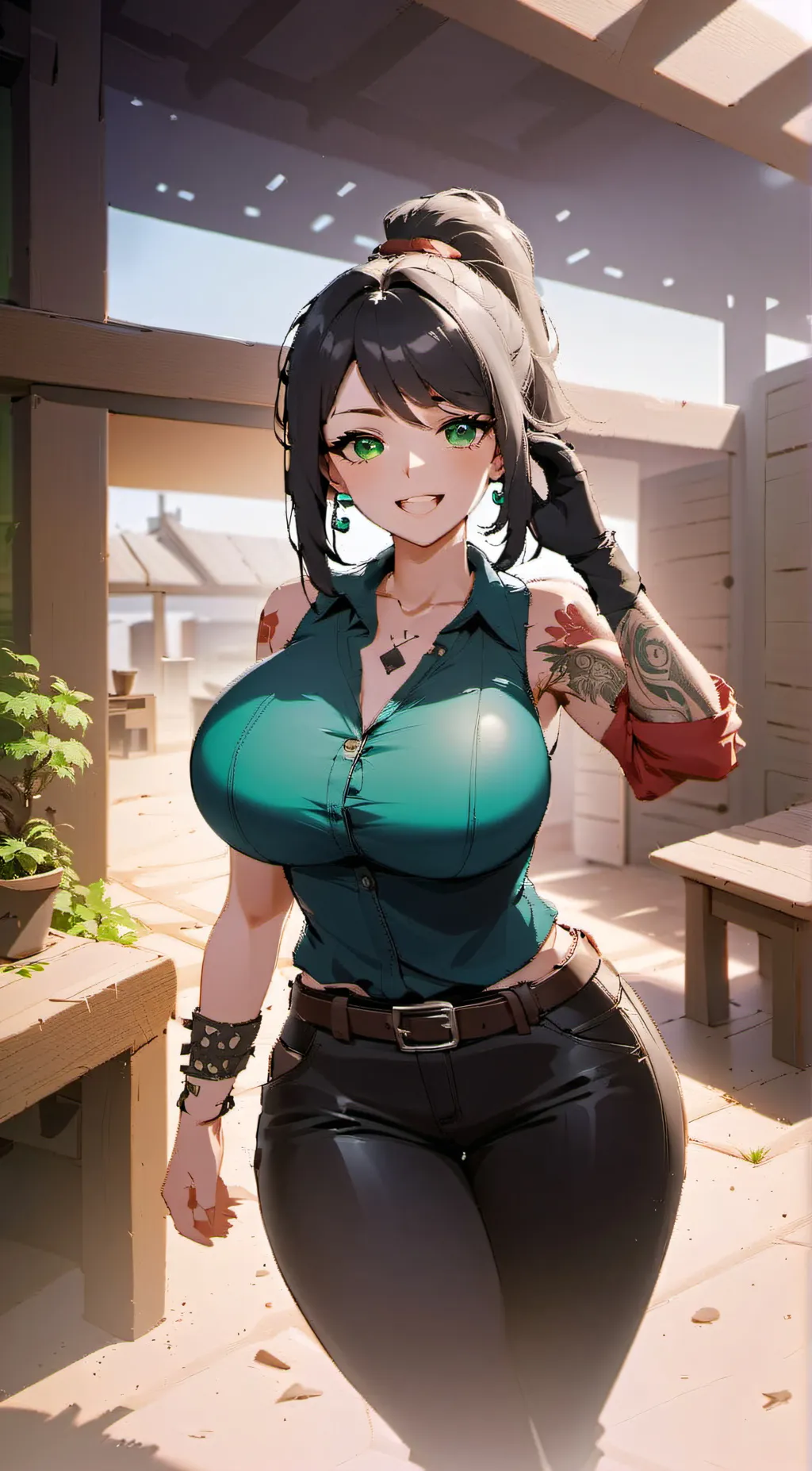 ai character: Jaqueline background