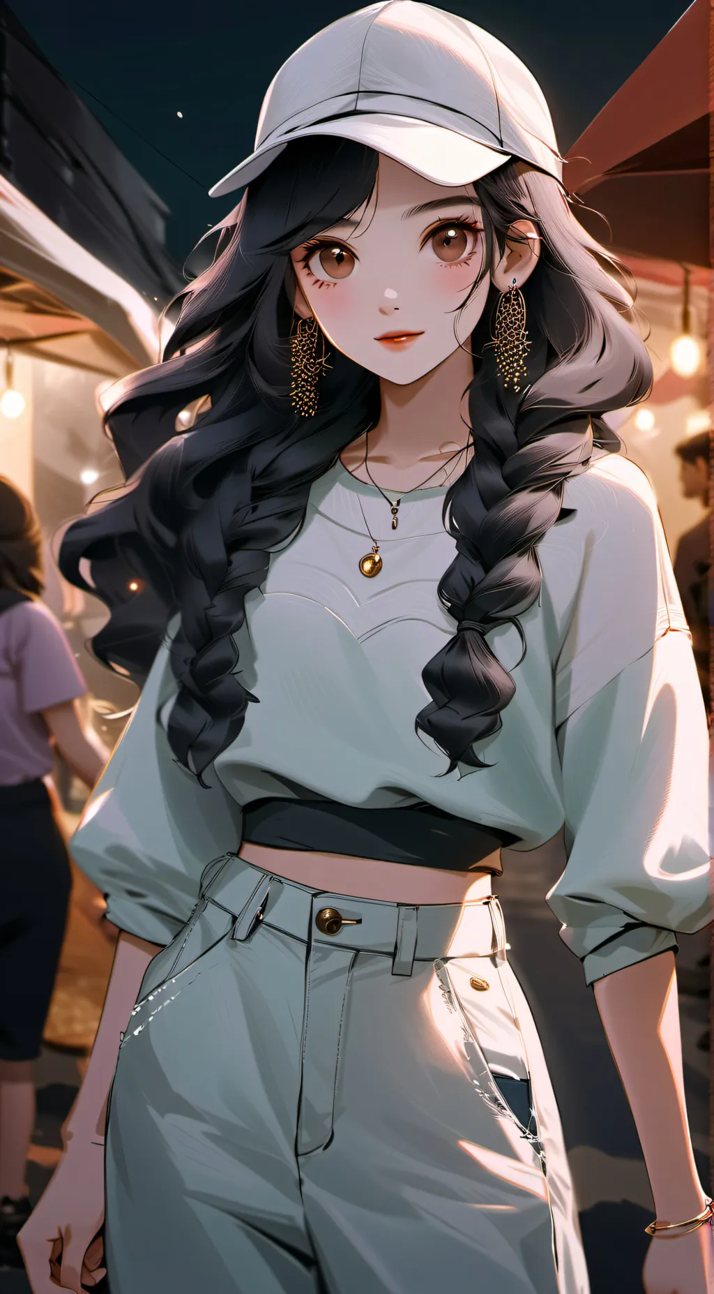 ai character: Suki Lang  background
