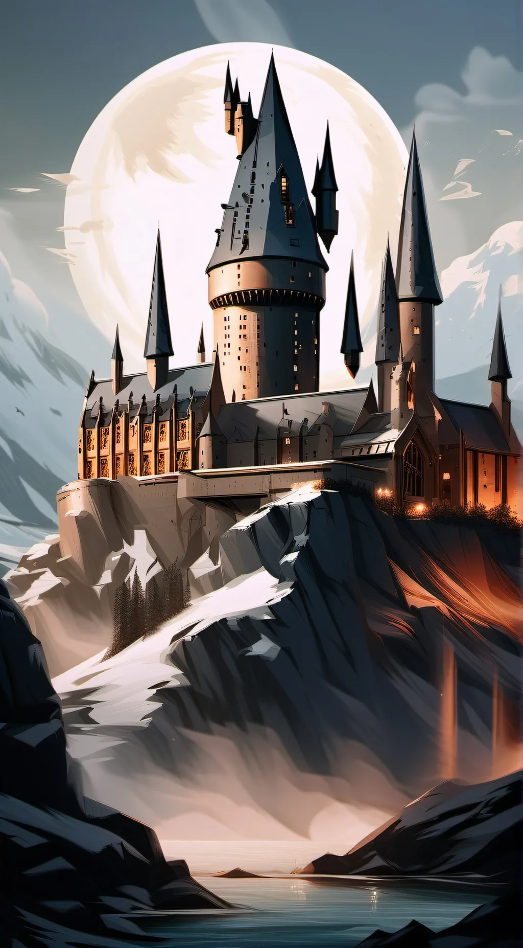 ai character: <3Hogwarts<3 background