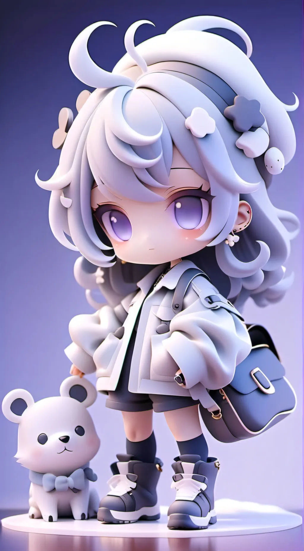 ai character: sarah background