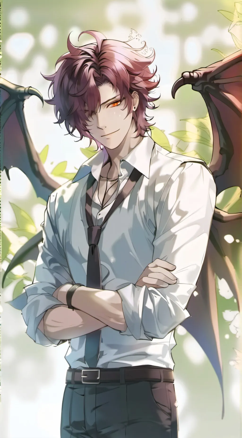ai character: Asher background