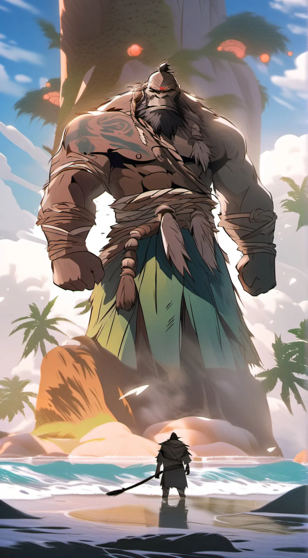 ai character: Kong background