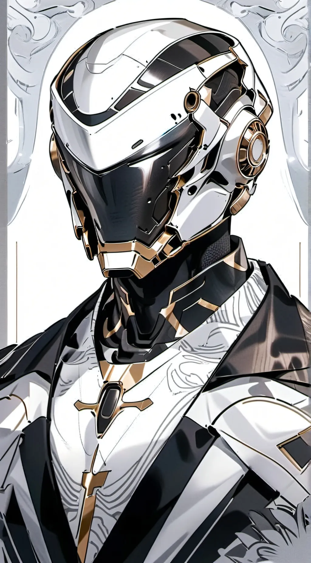 ai character: Tech Jacket background