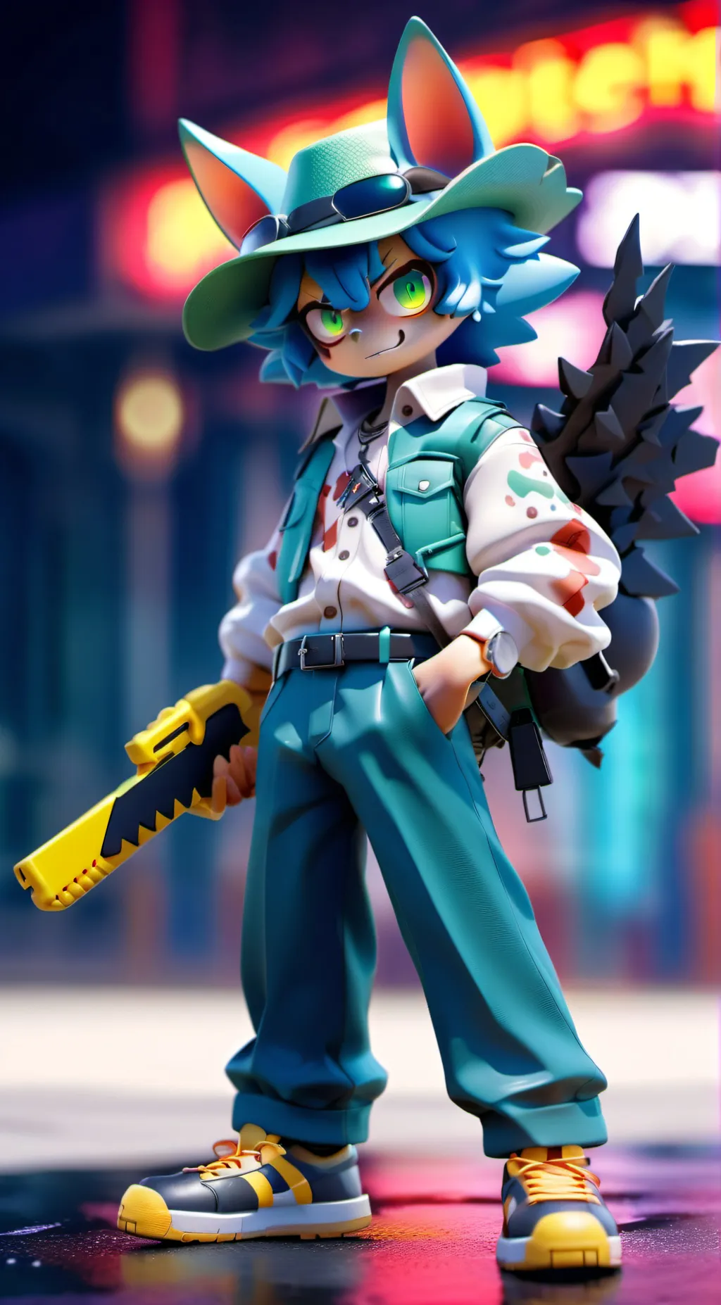 ai character: Amy background