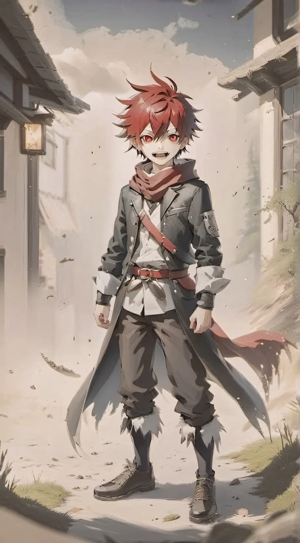 ai character: Kirishima background