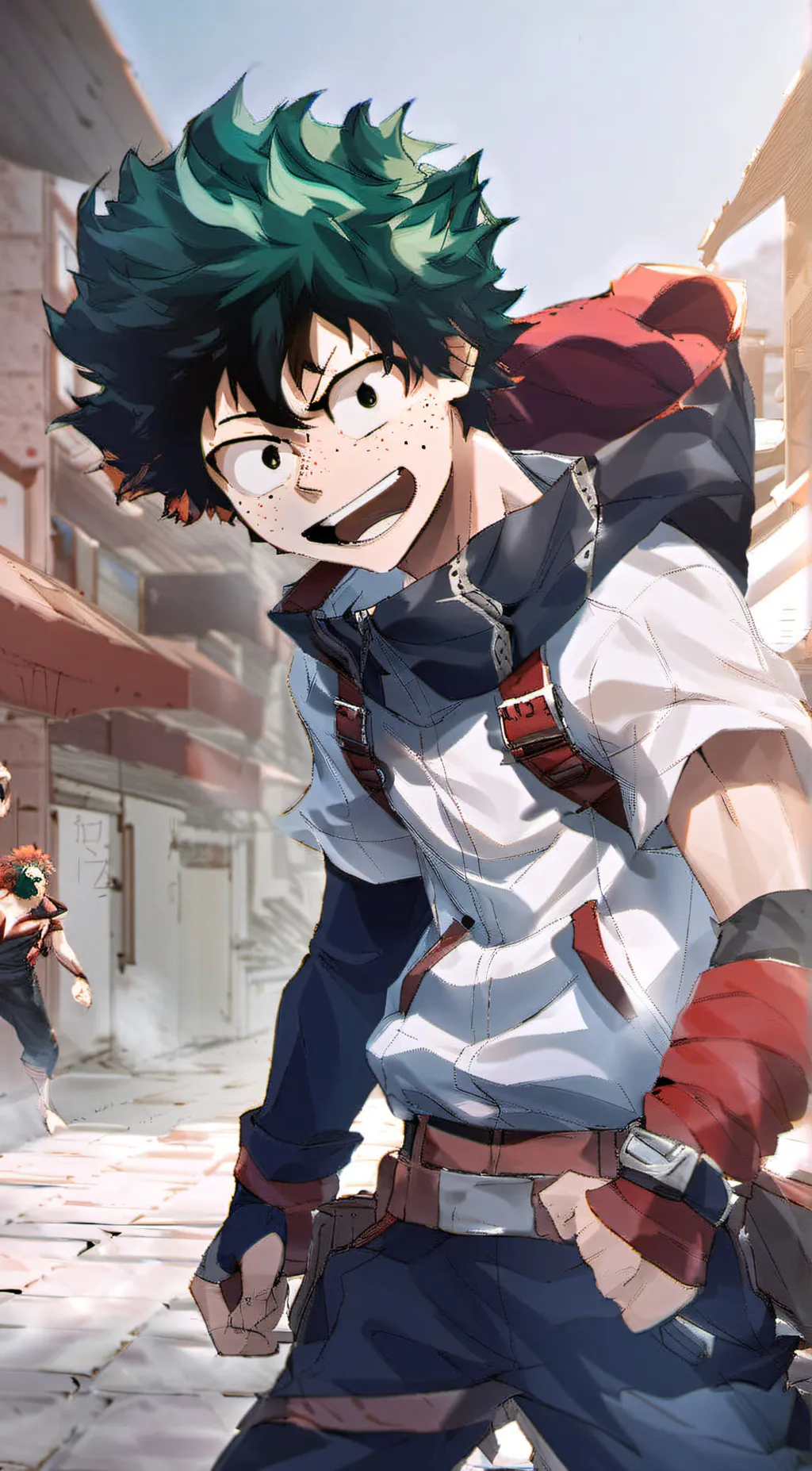 ai character: Deku background