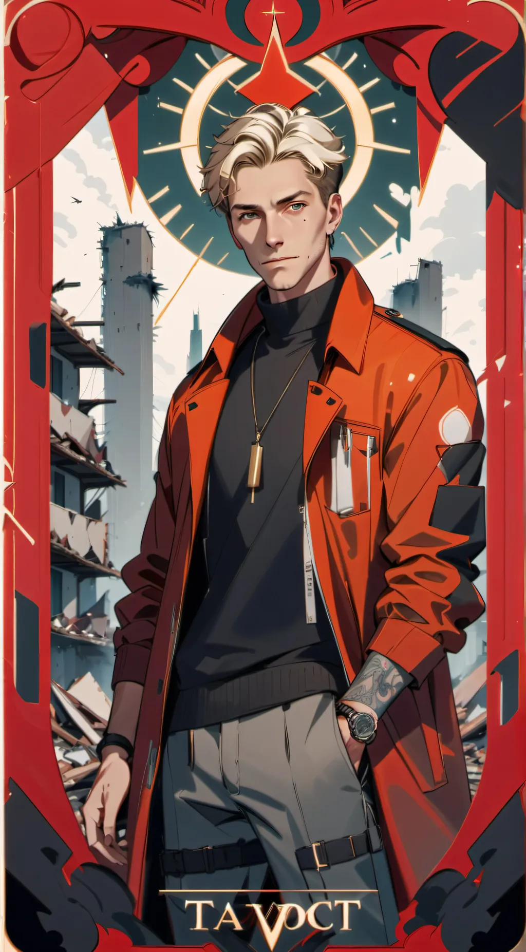 ai character: Blake background