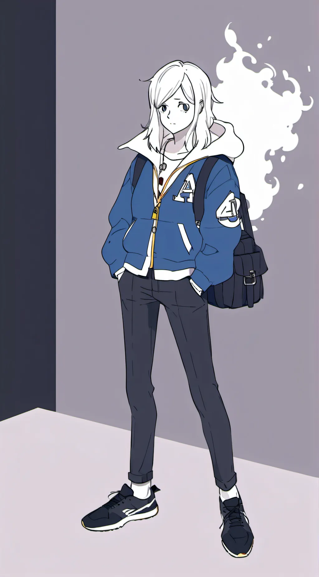 ai character: highschool  background