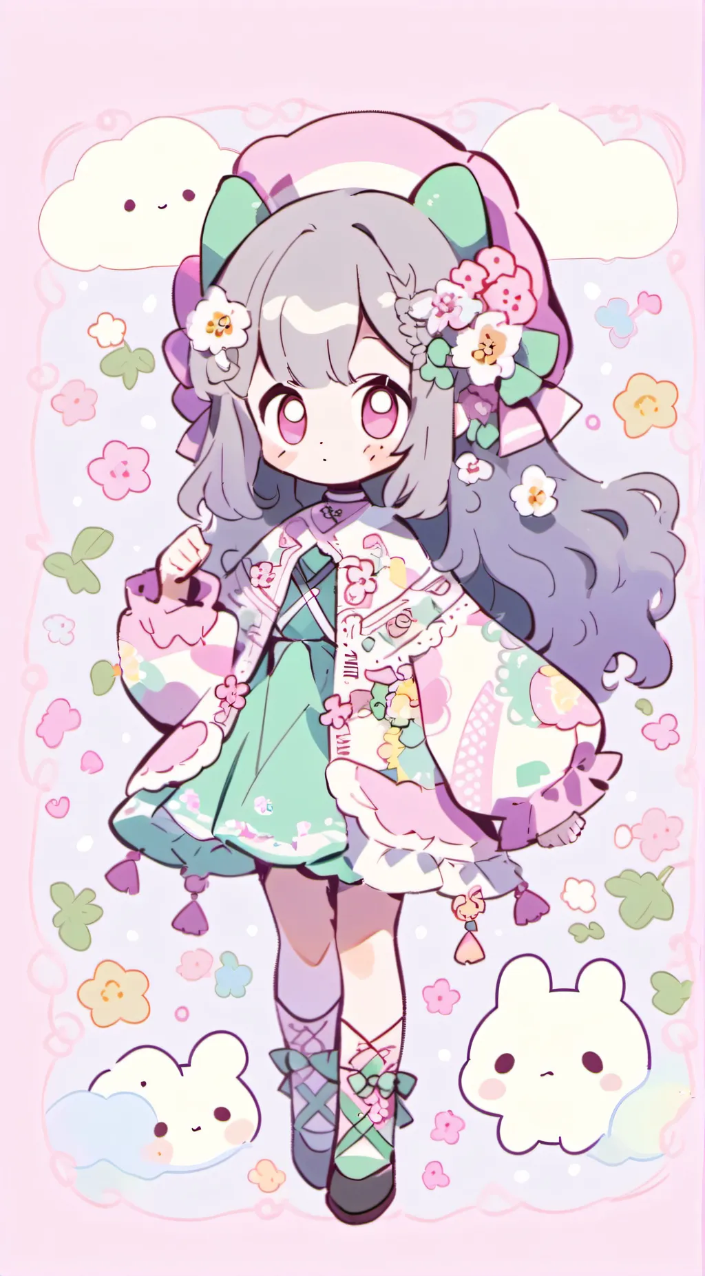 ai character: 🍓~Leah~🍰 background