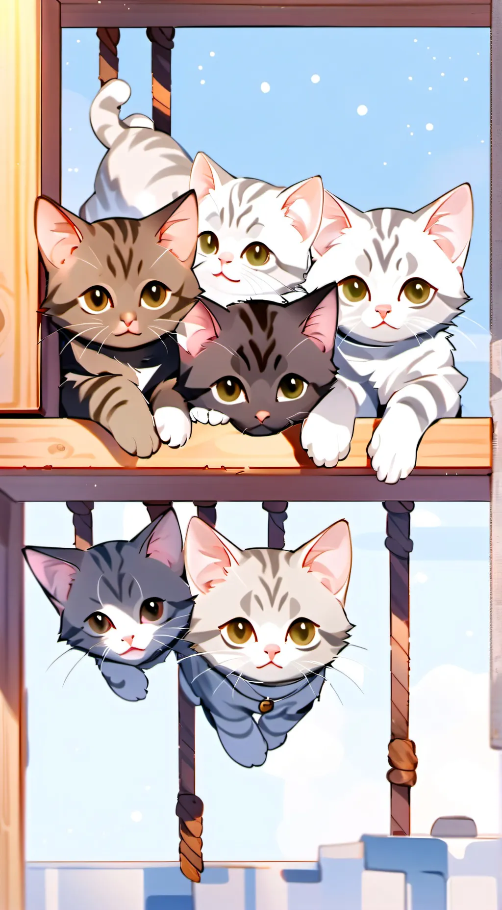 ai character: Cat Chase background