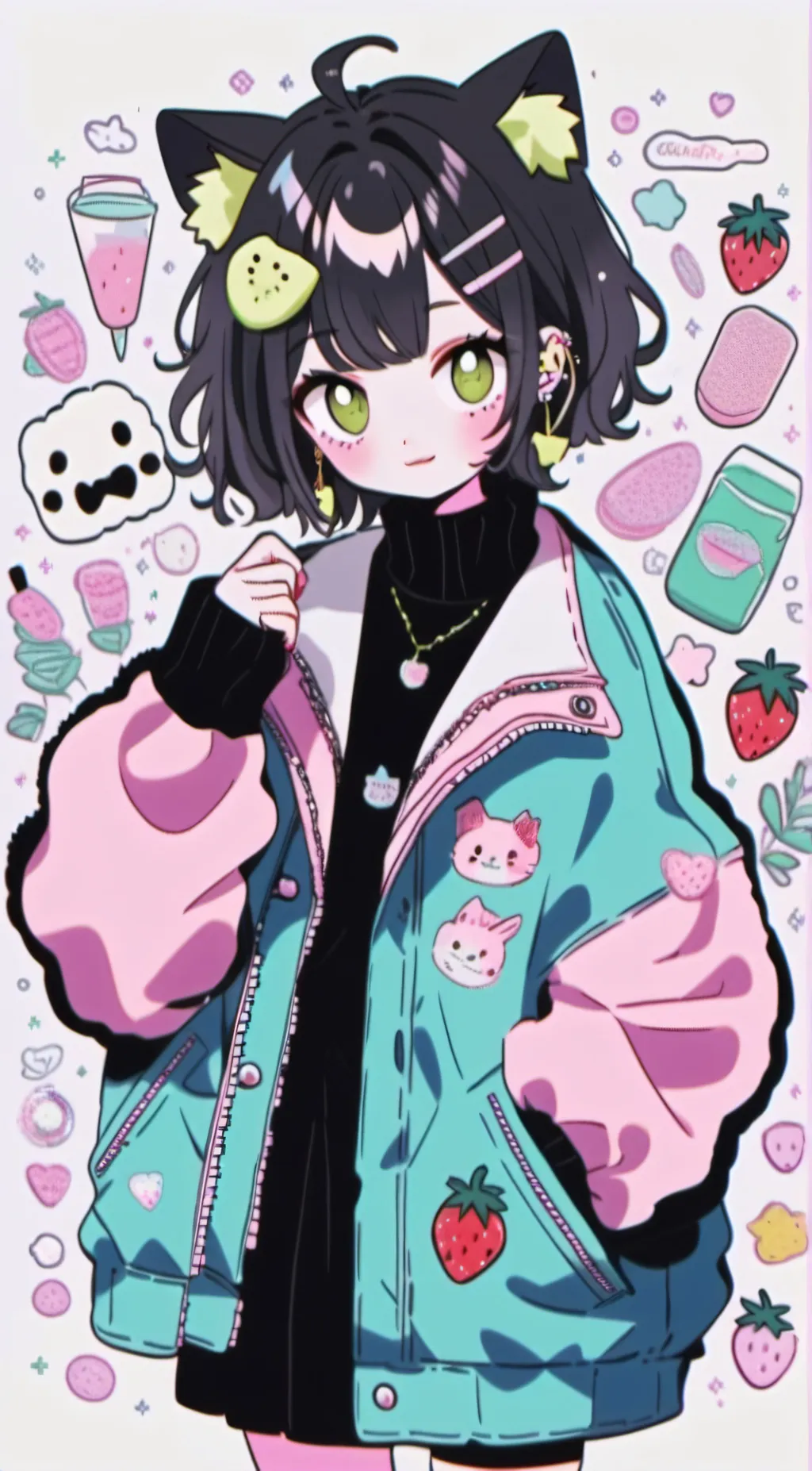 ai character: lily background