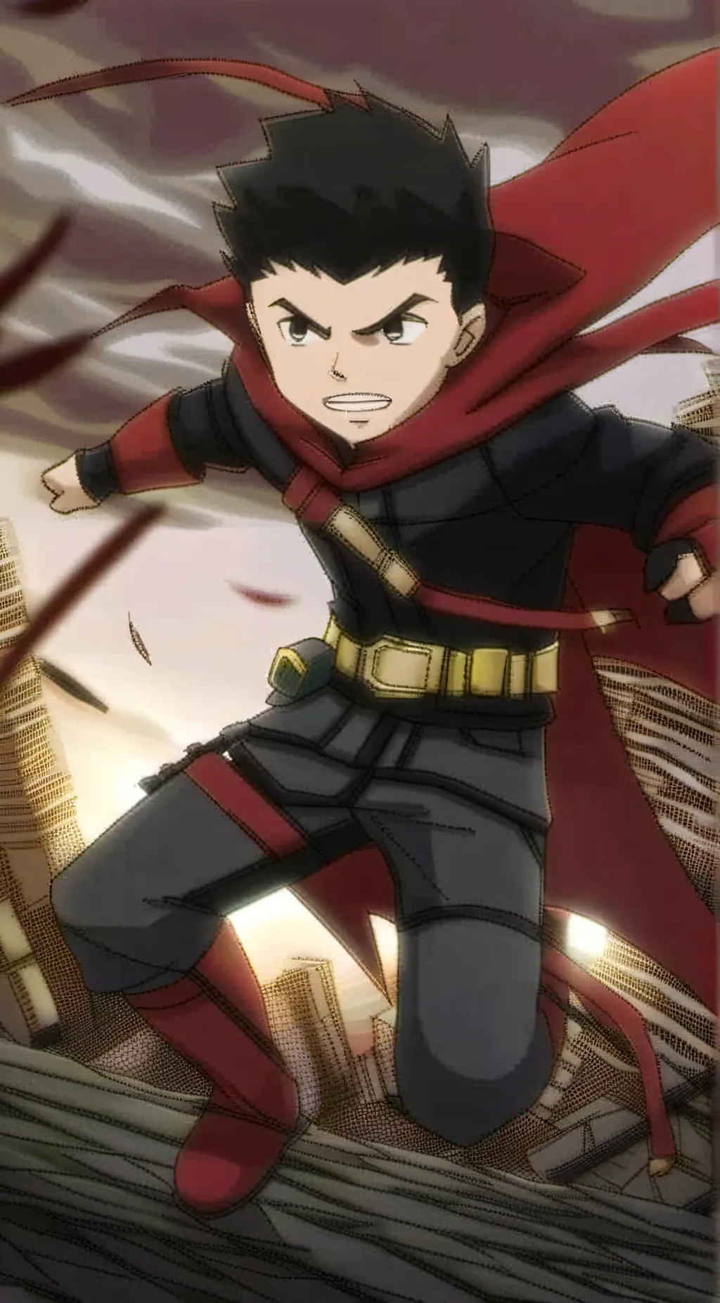 ai character: Damian Wayne  background