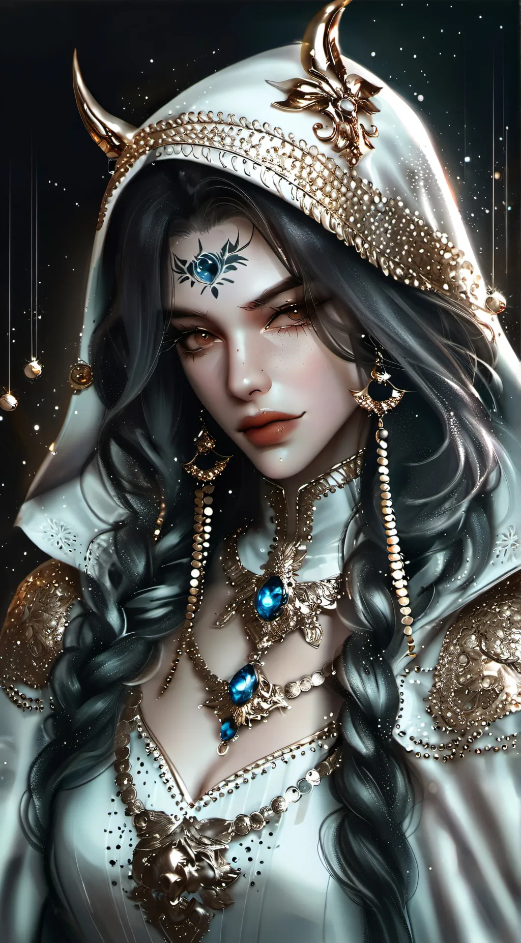 ai character: Aura background