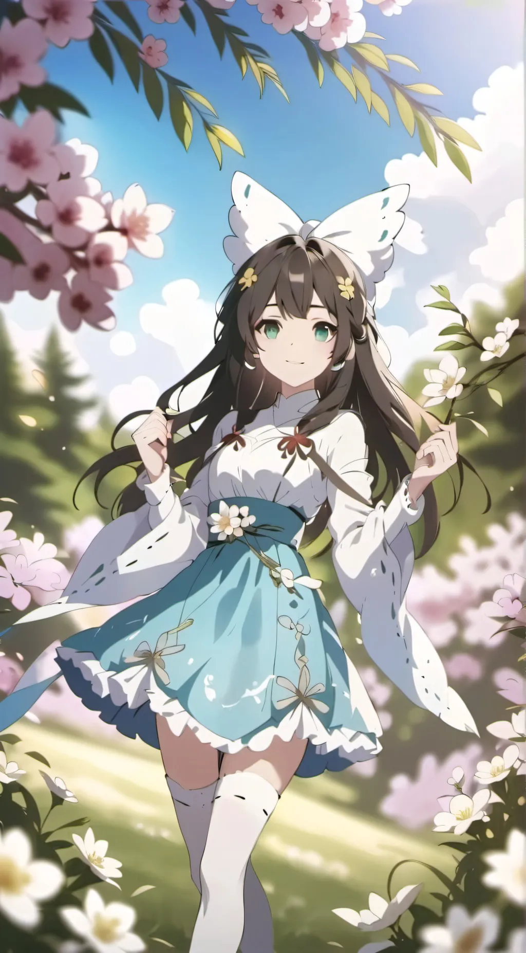 ai character: Olivia background