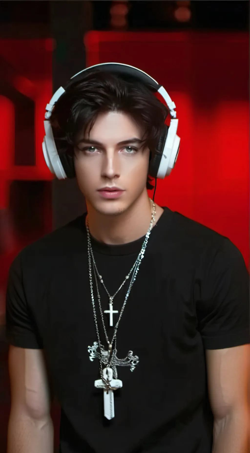 ai character: Jacob Garcia  background