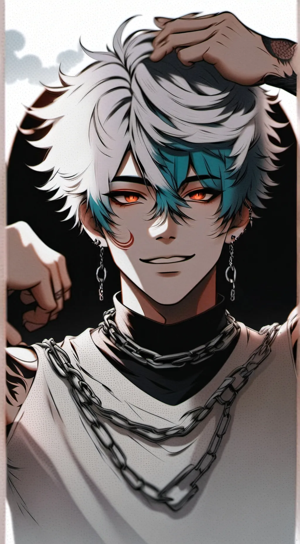 ai character: Akuzaka☆ background