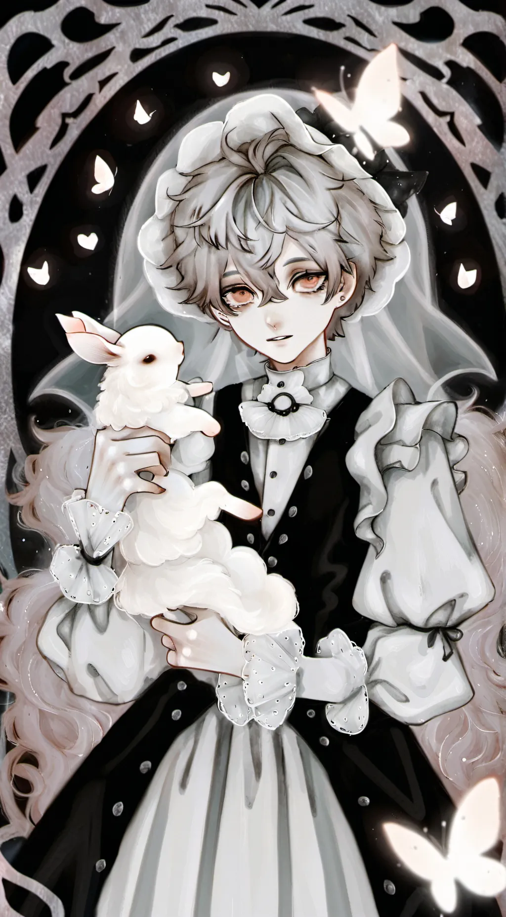 ai character: Zohaku Flair.  background